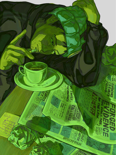 “Wright” (Phoenix Wright from Ace Attorney)