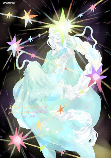 “Goodbye, White Lily Cookie” (White Lily Cookie from Cookie Run Kingdom)