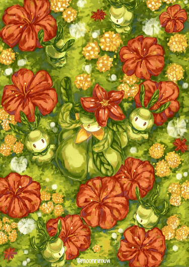 “Flowers” (Liligant from Pokemon)