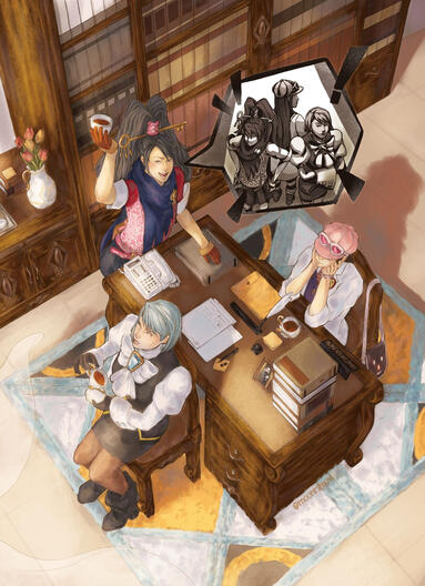 Illustration for “Take Flight! AAI” zine